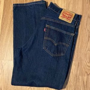 Levi’s 550 Relaxed Fit Jeans Dark Wash Size 34x30